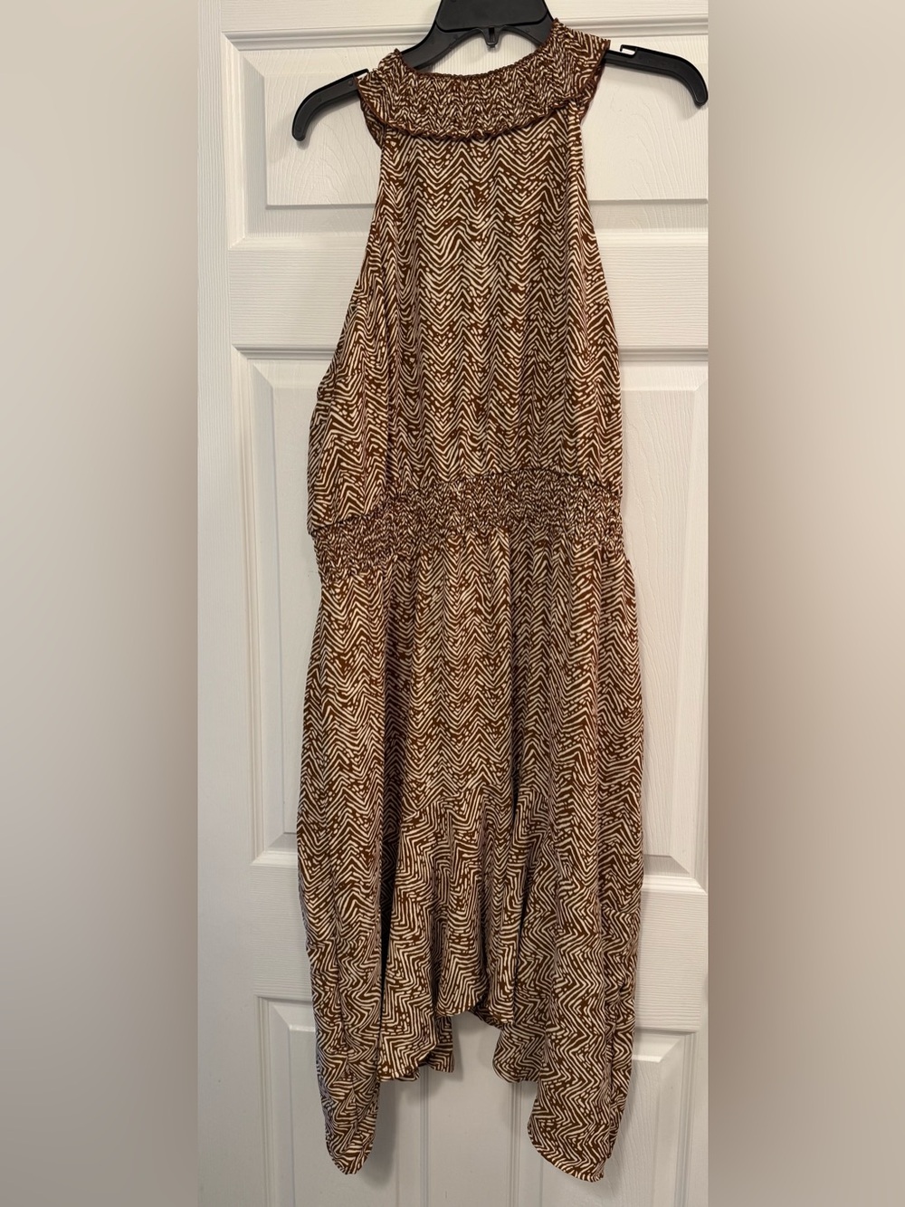 Maurices Brown and Cream Zebra Print Shorts